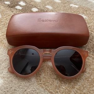 Illesteva Leonard II nude/peach sunglasses